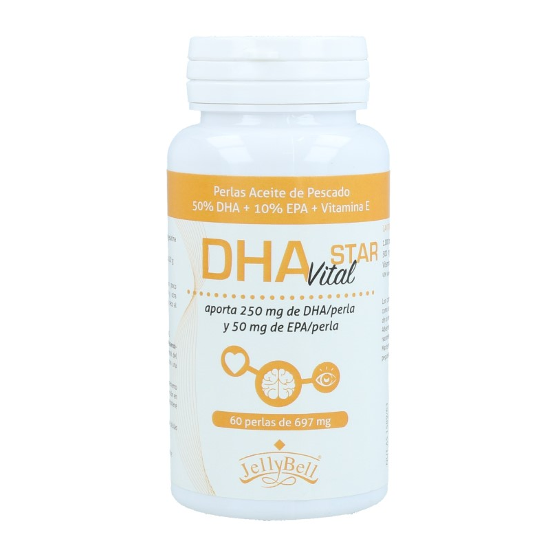 Dha vital 697mg 60perlas jellybell