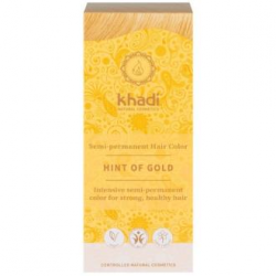 Tinte khadi rubio toque dorado 100gr