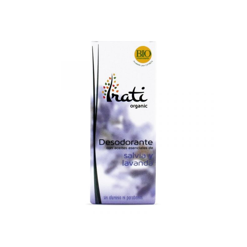 Desodorante spray salvia y lavanda 100ml bio irati