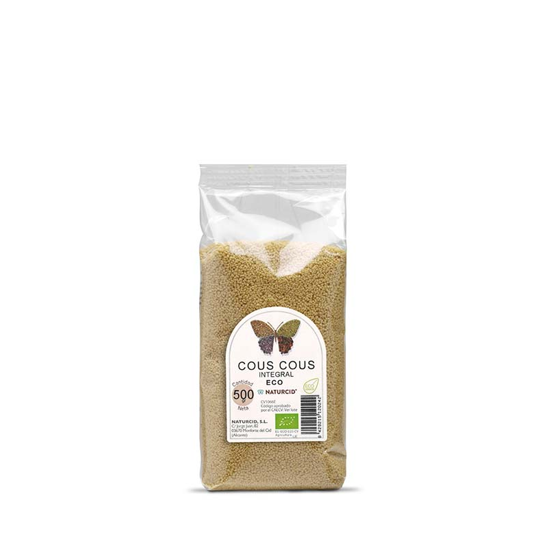 Cous cous integral bio 500gr naturcid