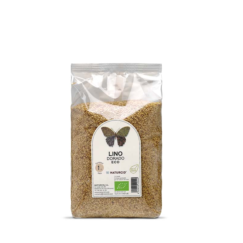 Lino dorado bio 1kg naturcid