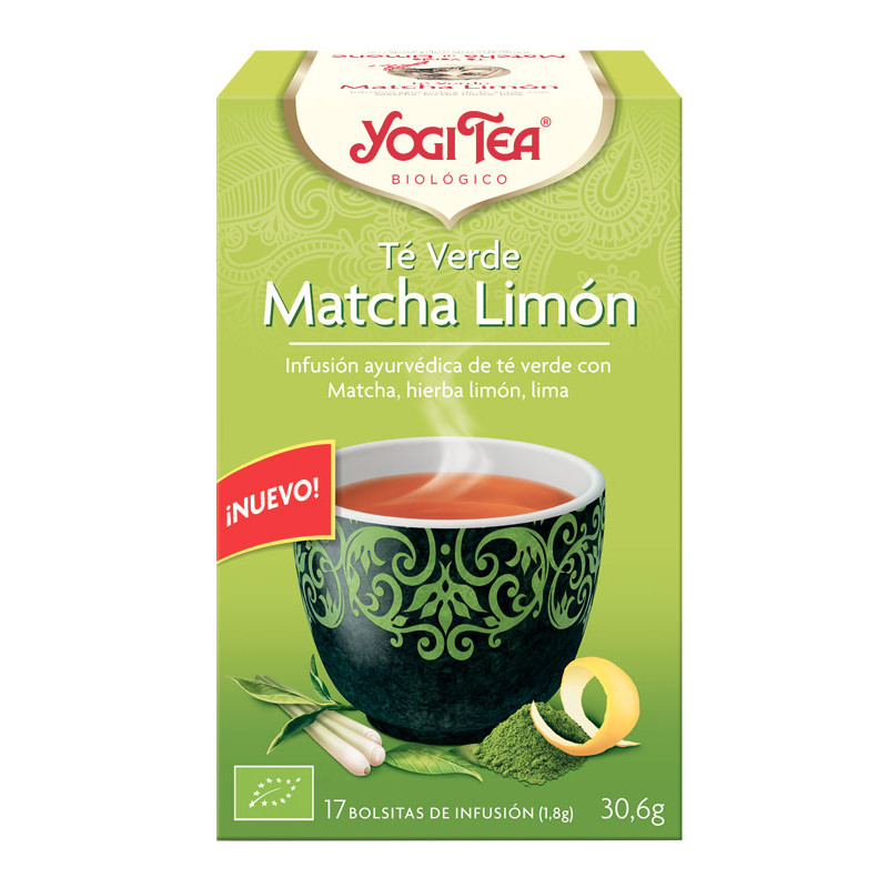 Yogi te verde macha+limon 17-f