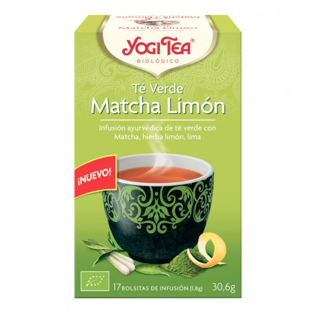 Yogi te verde macha+limon 17-f