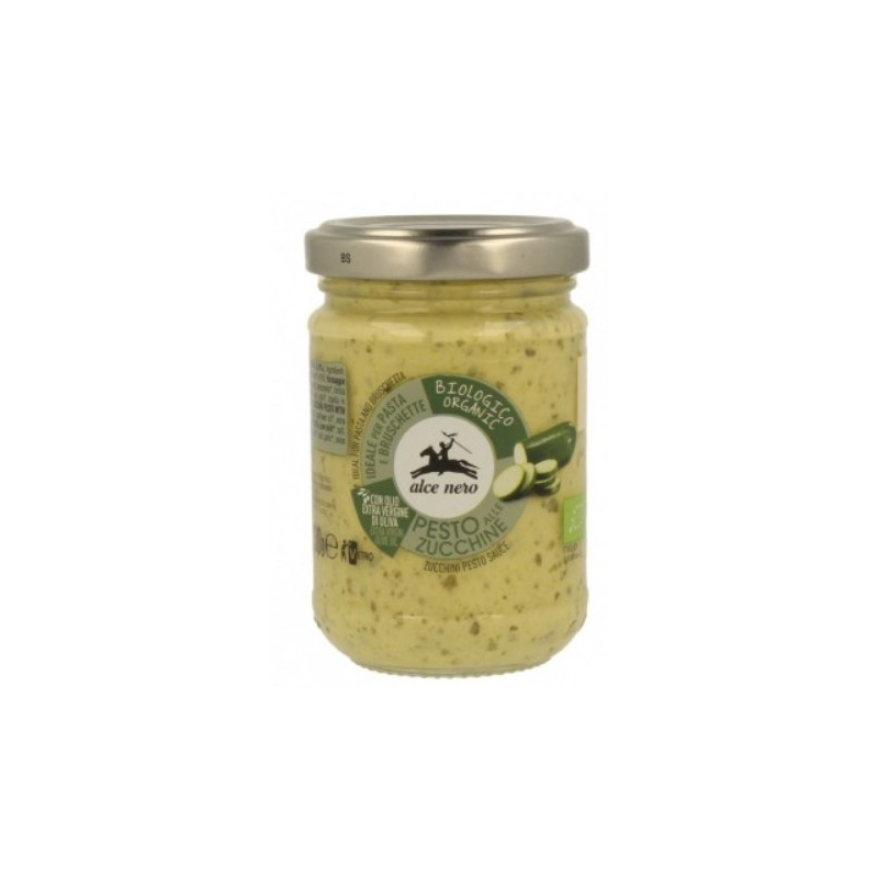 Pesto de calabacin 130gr bio alce nero