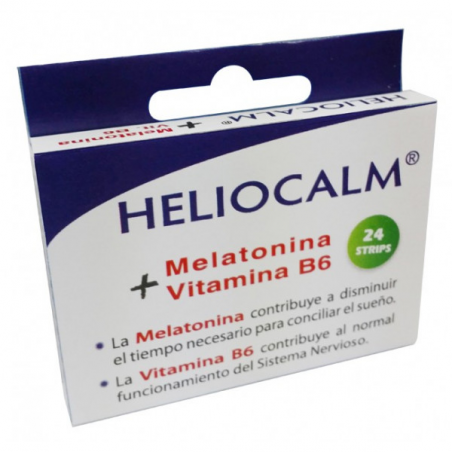 Heliocalm (melatonina+b6) 24 strips 60mg. heliosar