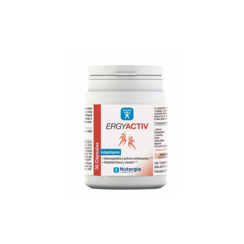 Ergyactiv 30capsulas nutergia