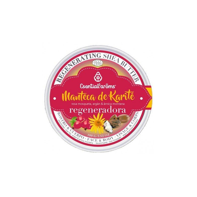 Manteca karite regeneradora 100gr esential aroms