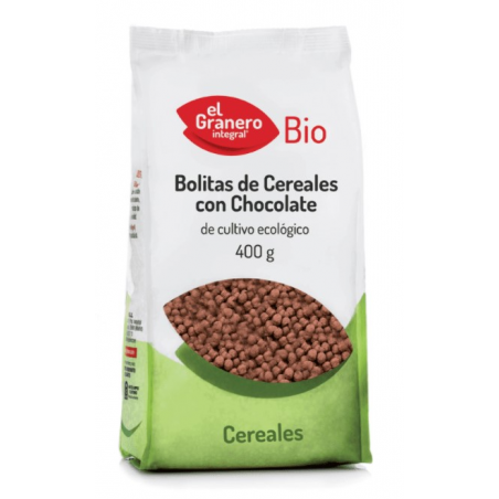 Bolitas cereales con chocolate 400g granero bio