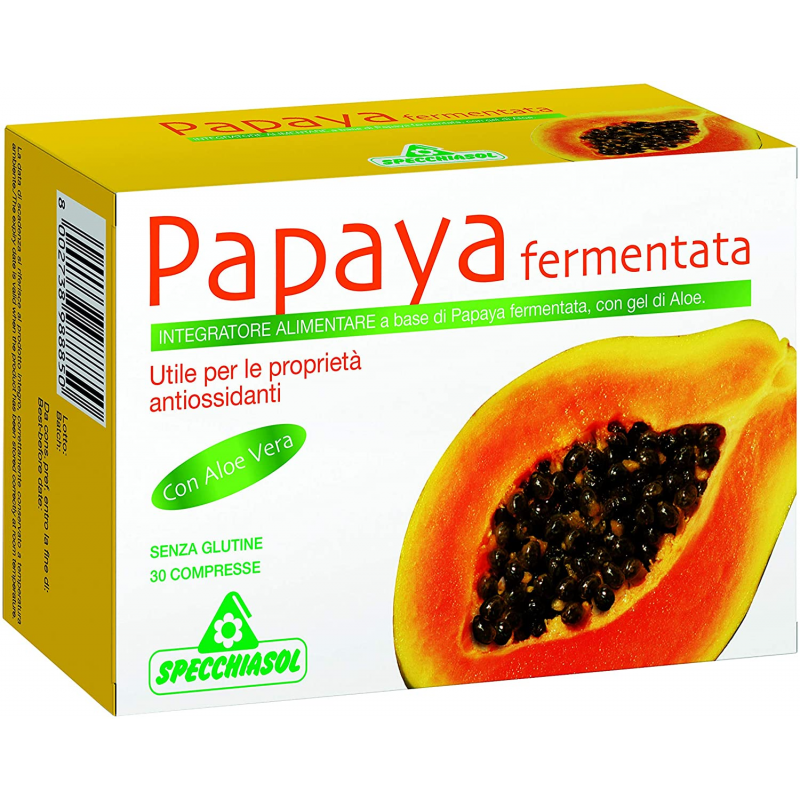 Papaya fermentada con aloe 30comp specchiasol