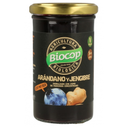 Compota arandanos jengibre 280gr biocop