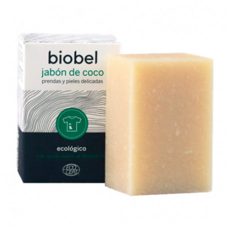 Jabon coco lavanda eco biobel quitamanchas 240gr