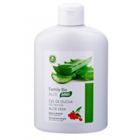 Gel ducha aloe vera family bio santiveri 400ml