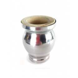 Mate madera forrado aluminio el bagual