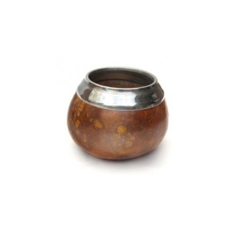 Mate perita pulida c/v inox el bagual