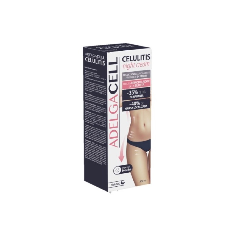 Crema celulitis noche adelgacell 300ml dietmed