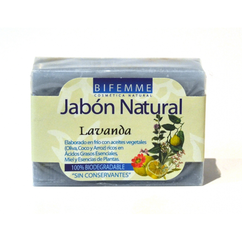 Jabon lavanda bifemme ynsadiet 100gr