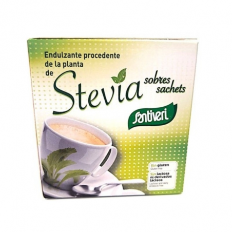 Stevia polvo 50 sobres santiveri