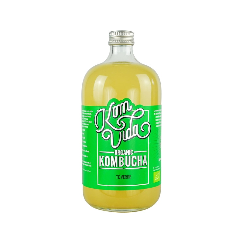 Kombucha  greenvida te verde 750ml komvida.