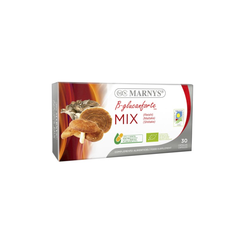 B-glucanforte mix reishi maitake shiit 30cp marnys