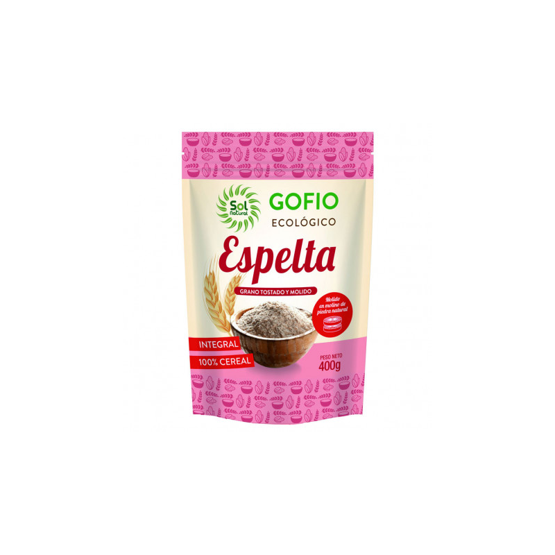 Gofio espelta integral bio 400g sol natural.
