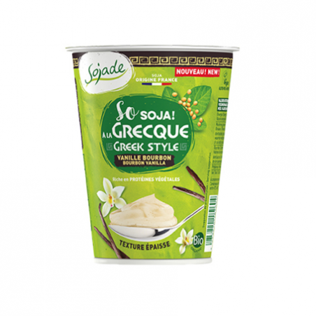 Sojade griego vainilla yogur  bio 400g