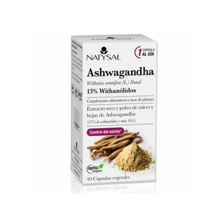 Ashwagandha 40cap natysal