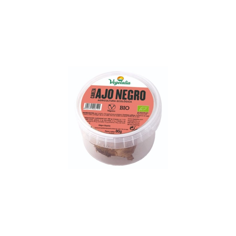Ajo negro 2 cabezas ecologico 80g vegetalia