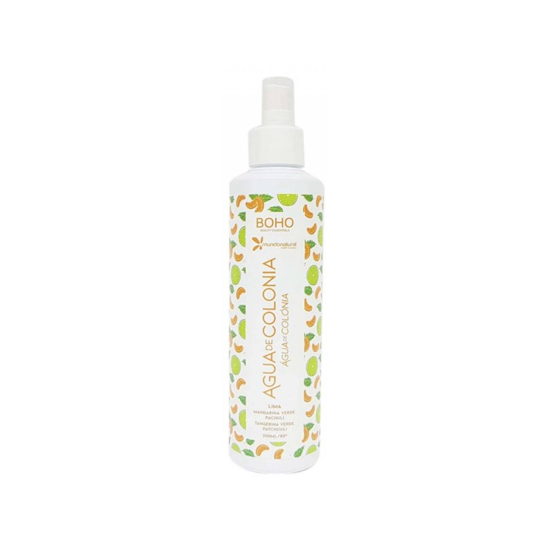 Agua colonia lima mandarina pachuli 200ml boho