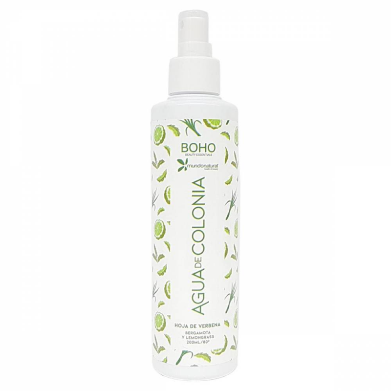 Agua colonia verbena bergamot lemongras 200ml boho