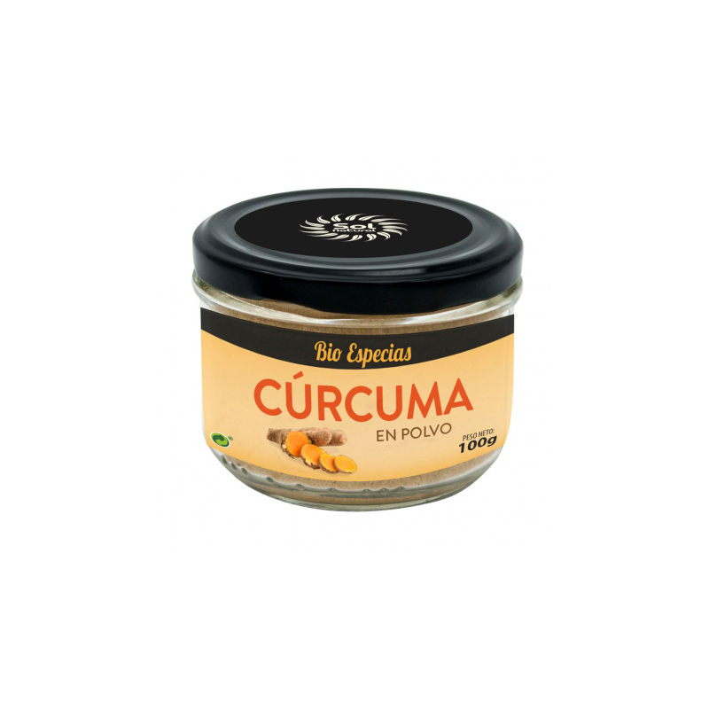 Curcuma polvo 100g bio sol natural