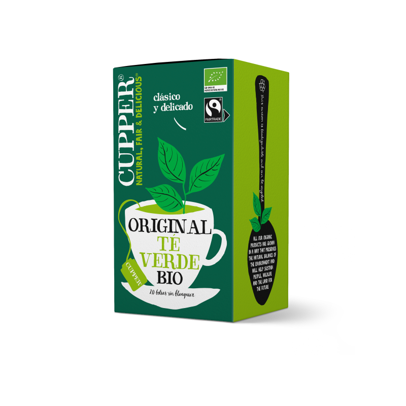 Cupper te verde original bio 20f