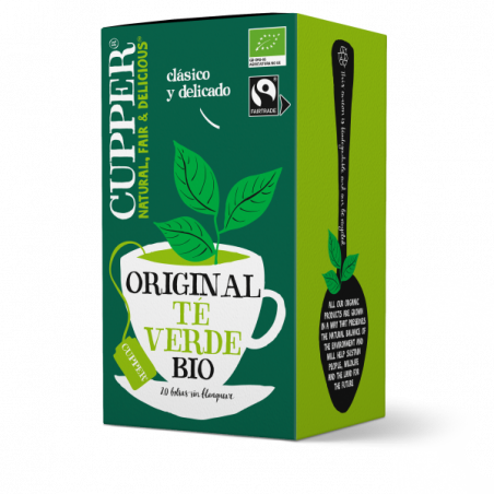 Cupper te verde original bio 20f