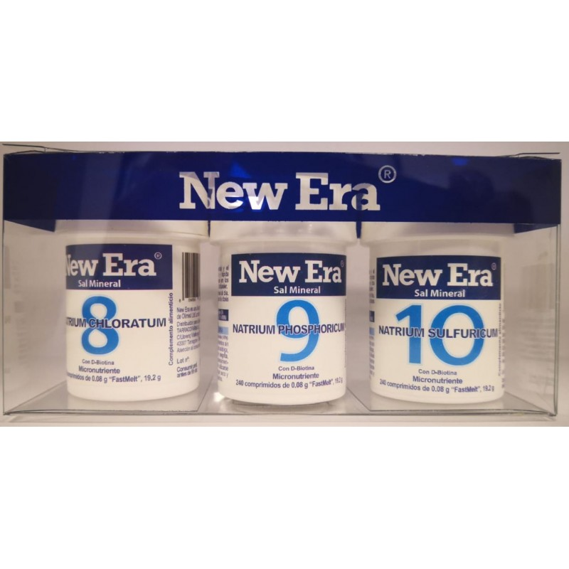 Schussler new era trio metabolismo (sales 8+9+10)