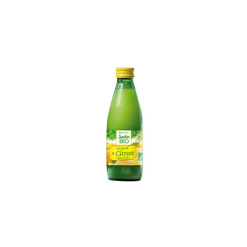 Zumo de limon puro 25cl jardin bio