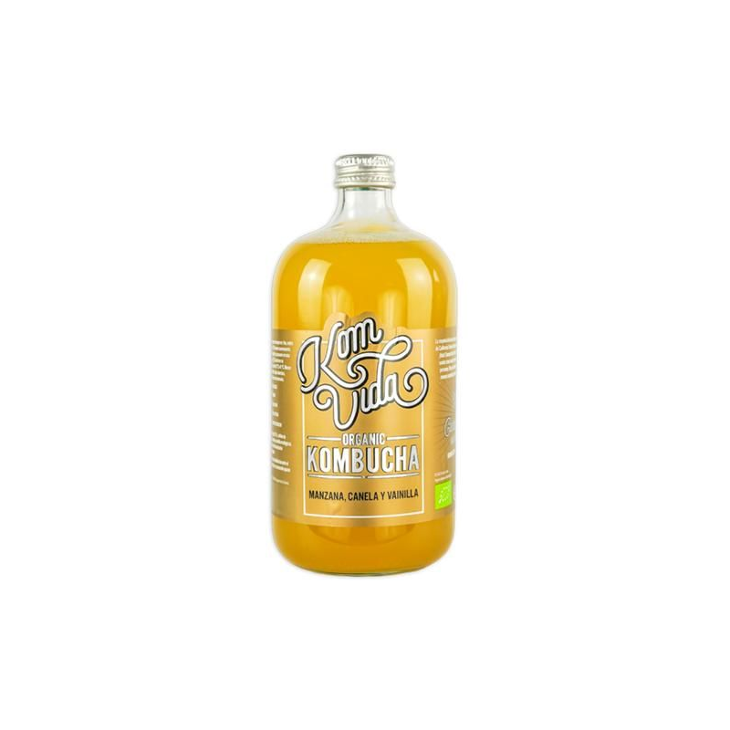 Kombucha manzana canela vainilla 750ml komvida