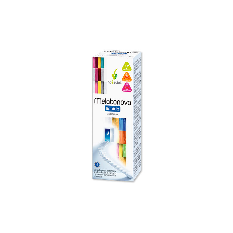 Melatonova liquida 60ml 1mg. novadiet