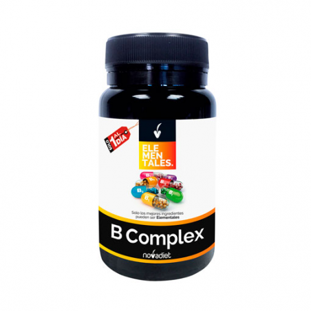 B complex 60cap.( 1 al dia)  elementales novadiet