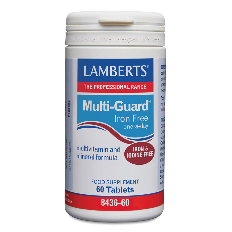 Multiguar iron free 60cap. lamberts