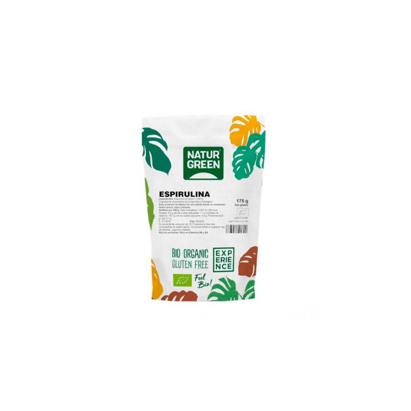 Espirulina 175gr naturgreen bio