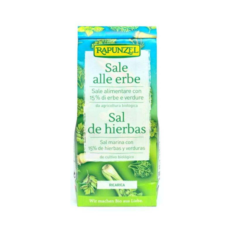 Sal hierbas 500gr rapunzel