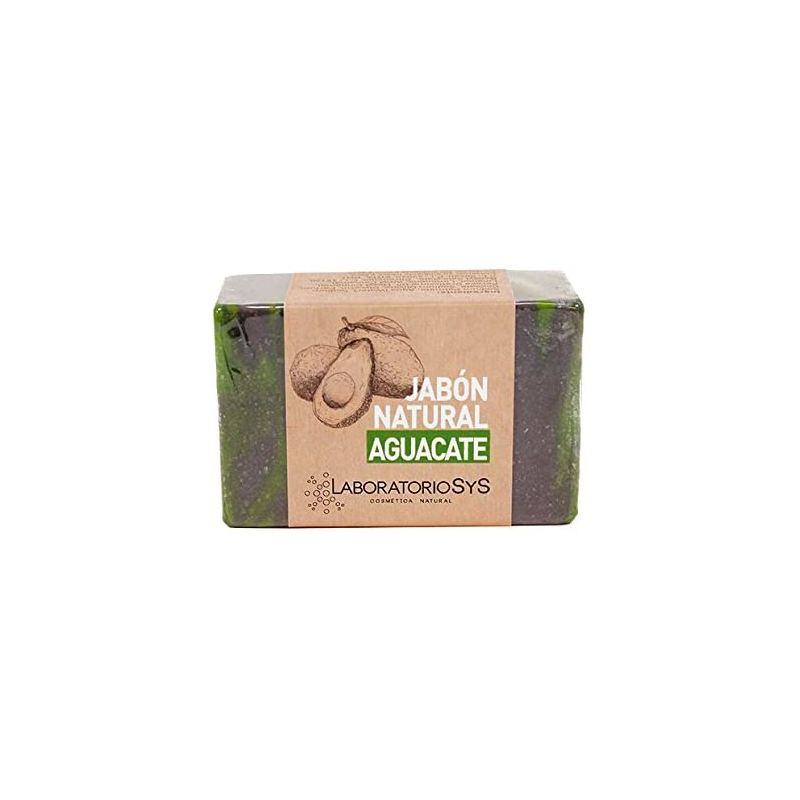Jabon aguacate natural pastilla 100gr sys.