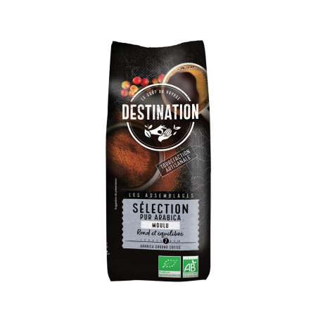 Cafe molido seleccion arabica 250g bio destination