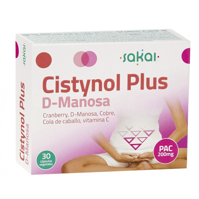 Cistynol plus d-manosa 30cap pac 200mg sakai