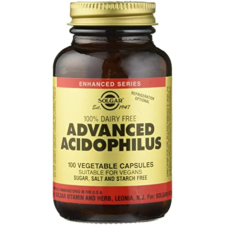 Acidophilus avanzado 100cap solgar