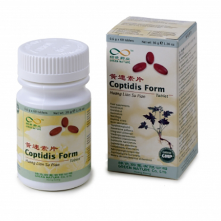 F china 43 coptidis form huang lian su pian 60tb
