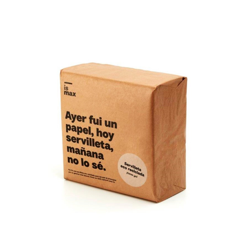 Servilleta ecologica 2 capas 50unid ismax