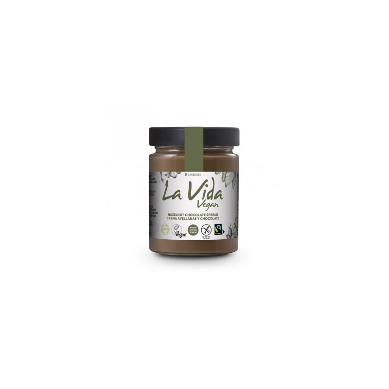 Crema chocolate avellana bio la vida vegan 270g
