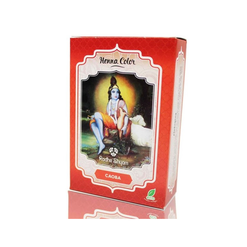 Henna polvo castaño caoba