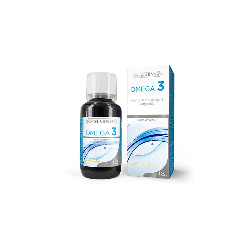 Omega 3 125ml sabor limon marnys