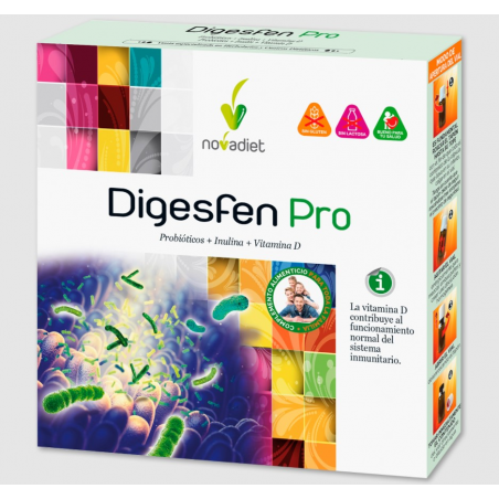 Digesfen pro 10 viales probiotico+inulina+vit.d
